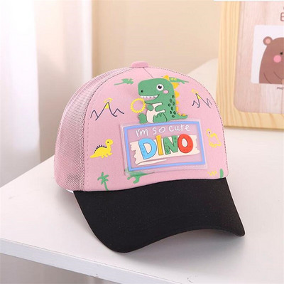 Καλοκαιρινό παιδικό καπέλο μπέιζμπολ Χαριτωμένο καρτούν Tiger Boys Girls Spring Panama καπέλο πλέγμα μωρό καπέλο ηλίου αναπνεύσιμο παιδικό καπέλο Hop Hop