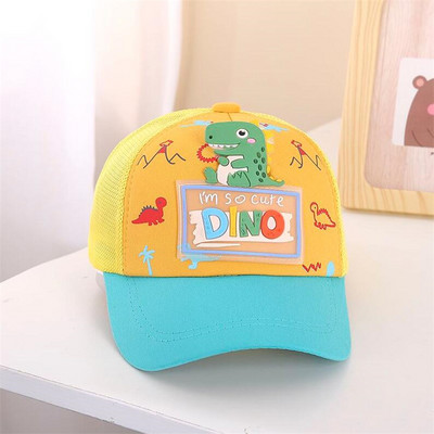 Καλοκαιρινό παιδικό καπέλο μπέιζμπολ Χαριτωμένο καρτούν Tiger Boys Girls Spring Panama καπέλο πλέγμα μωρό καπέλο ηλίου αναπνεύσιμο παιδικό καπέλο Hop Hop