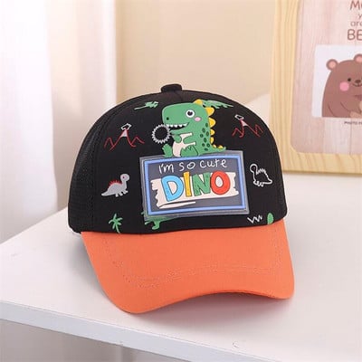 Καλοκαιρινό παιδικό καπέλο μπέιζμπολ Χαριτωμένο καρτούν Tiger Boys Girls Spring Panama καπέλο πλέγμα μωρό καπέλο ηλίου αναπνεύσιμο παιδικό καπέλο Hop Hop