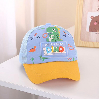 Καλοκαιρινό παιδικό καπέλο μπέιζμπολ Χαριτωμένο καρτούν Tiger Boys Girls Spring Panama καπέλο πλέγμα μωρό καπέλο ηλίου αναπνεύσιμο παιδικό καπέλο Hop Hop