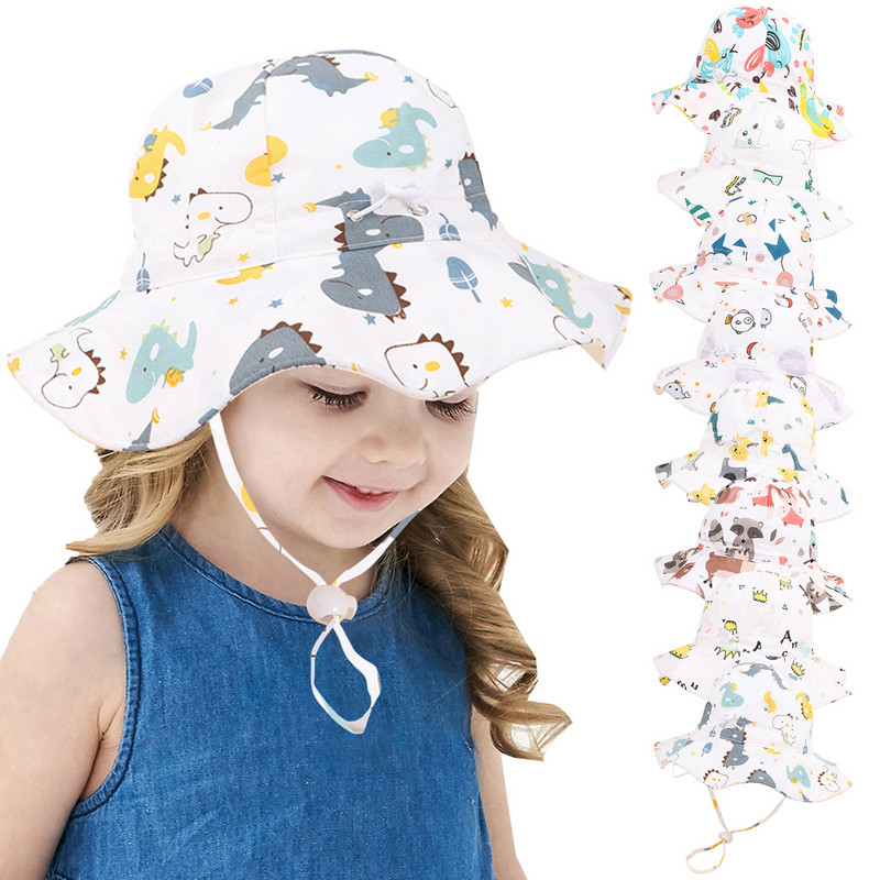 Šešir Ljeto Proljeće Šeširi Slatka zaštita od sunca Traka za bradu Podesiva vanjska kapa za sunčanje Rođendanska dječja kapa Dječja kapa i ogrtač