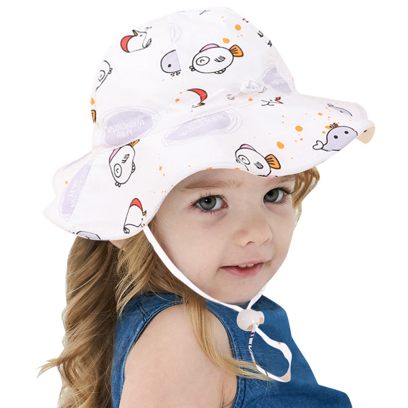 Šešir Ljeto Proljeće Šeširi Slatka zaštita od sunca Traka za bradu Podesiva vanjska kapa za sunčanje Rođendanska dječja kapa Dječja kapa i ogrtač