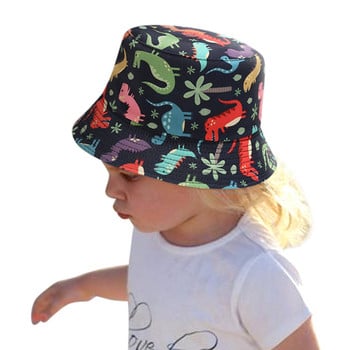 Καπέλο Boy Sun Baby Kids Προστασία Παιδικού Κάδου Καπέλο για κορίτσια σε εξωτερικό χώρο Εκτυπώσεις κινουμένων σχεδίων Ψαράδικο καπέλο παραλίας χειμερινό καπέλο ουράνιο τόξο