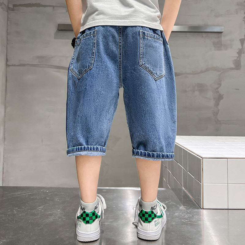 Vasariniai džinsai berniukams Patchwork džinsai berniukams Naujausi vaikiški džinsai laisvalaikio stiliaus drabužiai berniukams 6 8 10 12 14