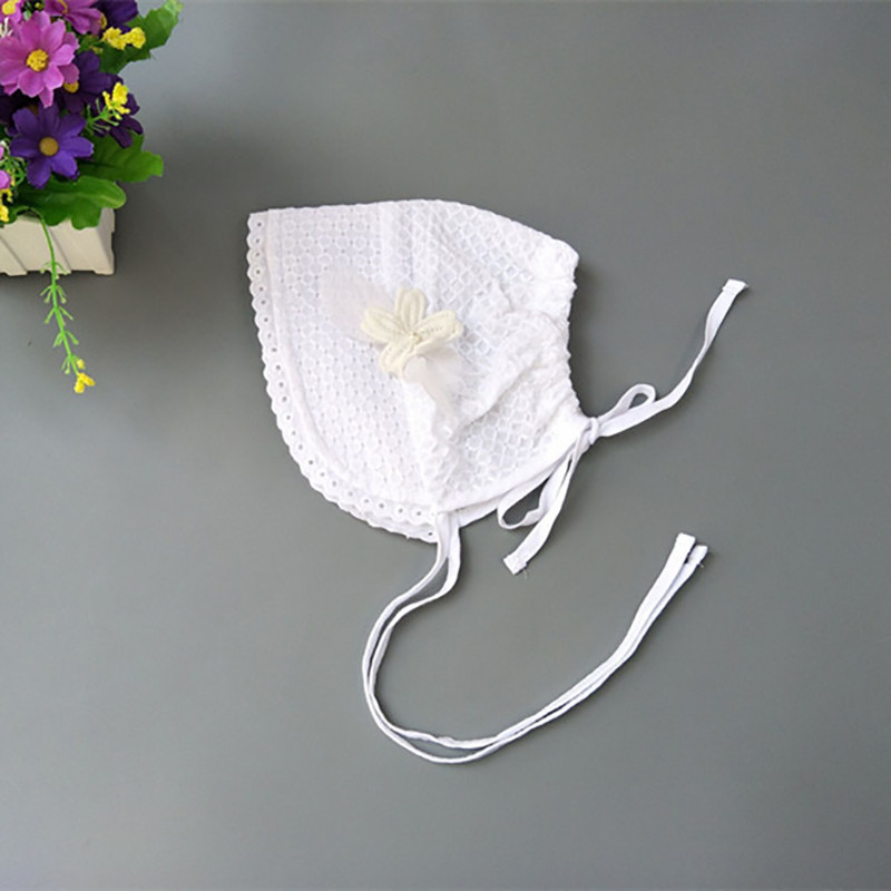 Suvine beebimüts Armas pitsist lilleline printsess tüdruk päikesekübarad väikelapse kapoti müts vastsündinu fotograafia rekvisiidid