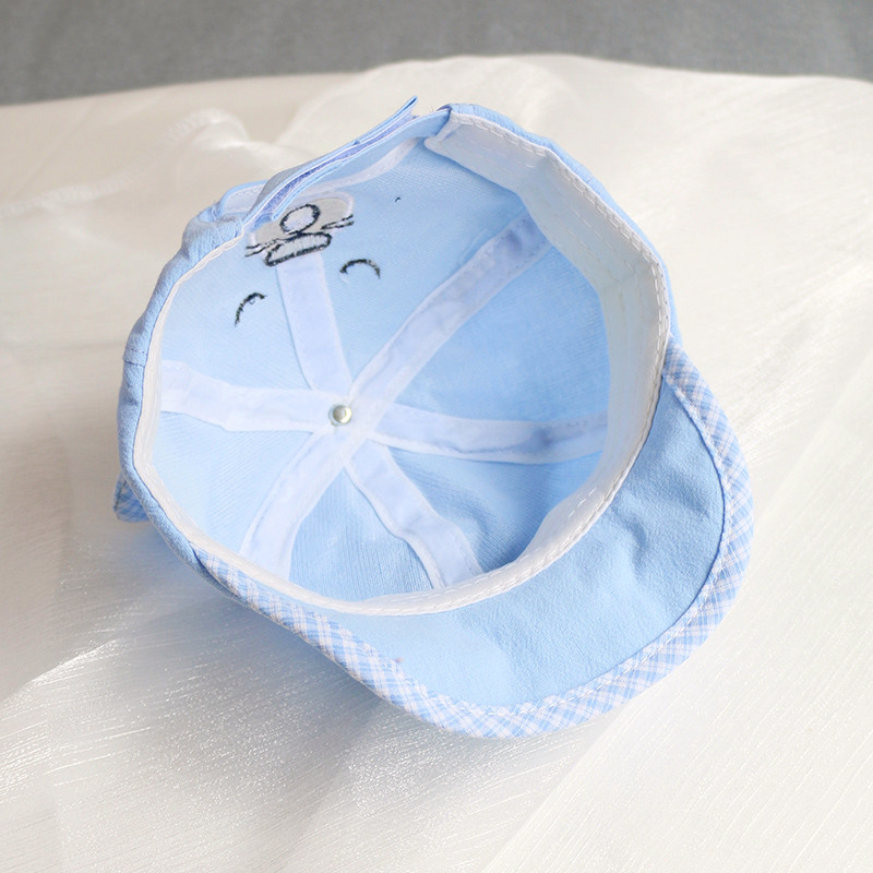 Crtani medvjed Dječja kapa s ušima Meki pamučni vez Dječja djevojčica Dječaci Dječja bejzbol kapa Proljeće ljeto Podesiva šešir za sunce za dojenčad