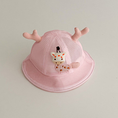 Dječji šeširi za sunčanje s podesivim remenčićem za bradu Ljeto, proljeće, šešir za sunčanje, slatki šešir za plažu s crtićima, šešir za dječake