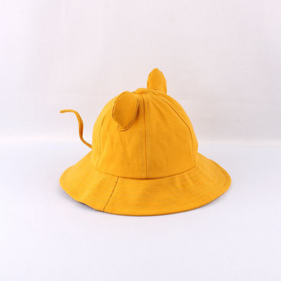 Dječji šešir za sunčanje Summer Breathe Beach Solid Cap Hat Baby Bucket Dječji šešir Šeširi za čajanku Dječji tamnoplavi šešir