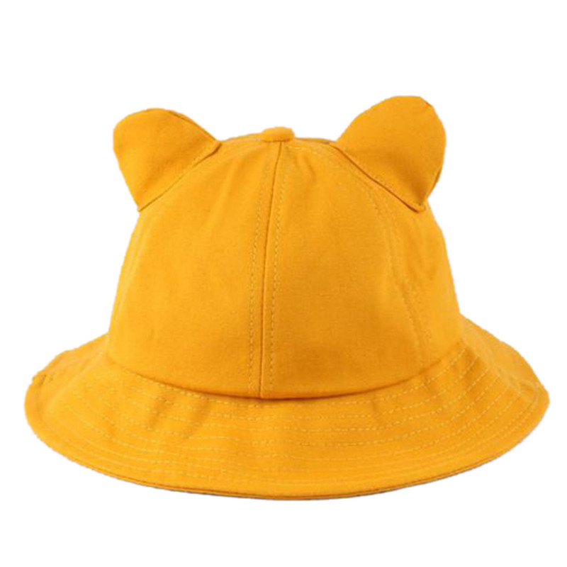 Dječji šešir za sunčanje Summer Breathe Beach Solid Cap Hat Baby Bucket Dječji šešir Šeširi za čajanku Dječji tamnoplavi šešir