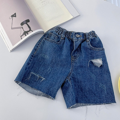 1–9-aastased väikelapsed, poisid, lühikesed püksid Chick Holes, teksapüksid, lühikesed püksid, lapsed, teksad, lasteriided, moerõivad, suurus 90–140