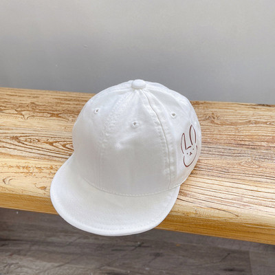 Jauka dzīvnieku bērnu beisbola cepure pavasara vasara āra UV aizsardzībai jaundzimušo sauļošanās cepures vienkrāsainas mīkstas kokvilnas bērnu pludmales cepures zīdaiņiem