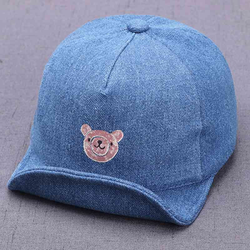 Crtani medvjed Bejzbolske kape za dječake Ljetna šešir za djecu Proljetni šeširi za sunčanje za malu djecu na otvorenom Podesivi šilter za dojenčad Šešir za sunčanje za plažu