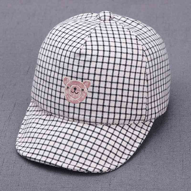 Crtani medvjed Bejzbolske kape za dječake Ljetna šešir za djecu Proljetni šeširi za sunčanje za malu djecu na otvorenom Podesivi šilter za dojenčad Šešir za sunčanje za plažu