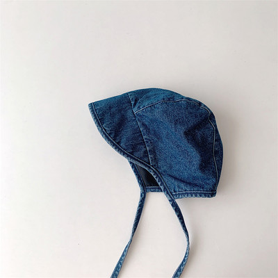 6M-2Y Nove kape s šeširom od trapera Proljeće Jesen Dvorska kapa za djevojčice Dječake Podesive kape s kapama za dojenčad Korejski stil Dječje kape na vezanje