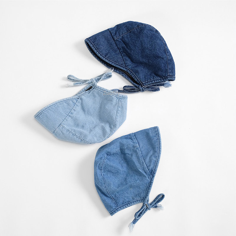 6M-2Y Nove kape s šeširom od trapera Proljeće Jesen Dvorska kapa za djevojčice Dječake Podesive kape s kapama za dojenčad Korejski stil Dječje kape na vezanje