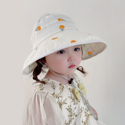 Novorođenčad, dojenčad, uniseks Ljeto, jesen, šešir s cvijećem, podesiva kapa za sunce, djevojčica Ht