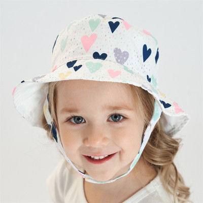 Gyerek rajzfilm napozósapka széles karimájú UPF 50+ védősapka tipegő fiúknak lányoknak állítható gyerekeknek keménykalap fehér oroszlánsapkák gyerekeknek