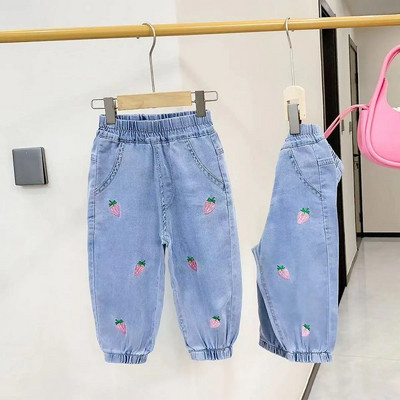 2023 Άνοιξη Καλοκαίρι Μόδα Αγόρια Τζιν Baby Casual Cool Παντελόνι Παιδική Ελαστικότητα Jean Boy Κοριτσίστικα Παντελόνια Φθινοπωρινά Παιδικά Τζιν 1-6Y