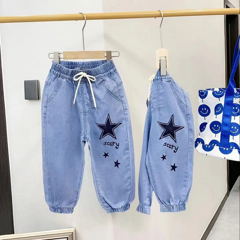 2023 Άνοιξη Καλοκαίρι Μόδα Αγόρια Τζιν Baby Casual Cool Παντελόνι Παιδική Ελαστικότητα Jean Boy Κοριτσίστικα Παντελόνια Φθινοπωρινά Παιδικά Τζιν 1-6Y