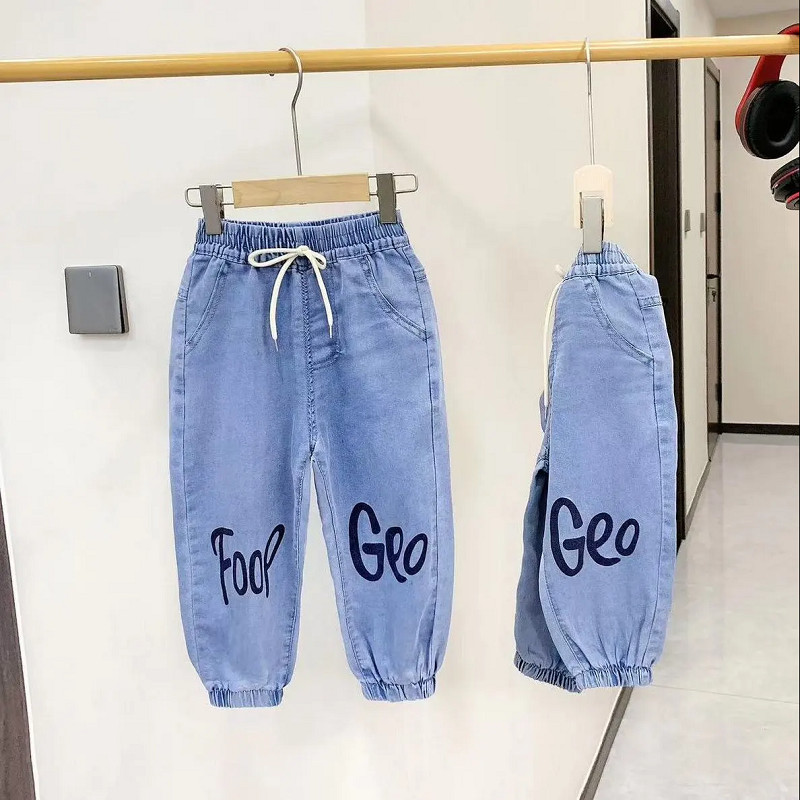 2023 Άνοιξη Καλοκαίρι Μόδα Αγόρια Τζιν Baby Casual Cool Παντελόνι Παιδική Ελαστικότητα Jean Boy Κοριτσίστικα Παντελόνια Φθινοπωρινά Παιδικά Τζιν 1-6Y