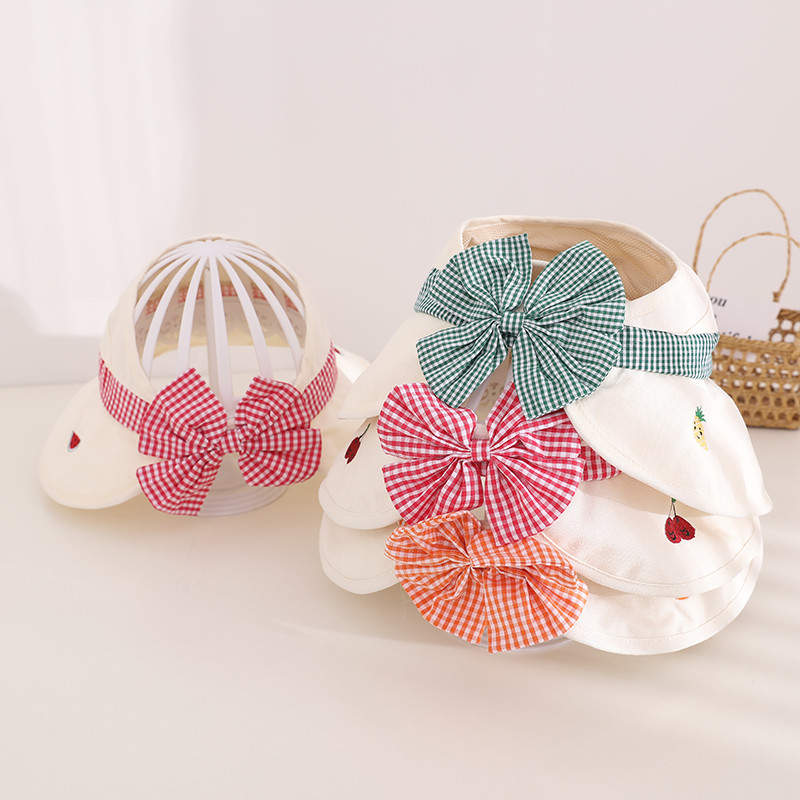 Ljetni šešir od sunca s mašnom, vanjski, prazan gornji dio s velikim obodom, dječja kapa za dječaka i djevojčicu, kapa za plažu, putovanja, dječja kapa s šiltom