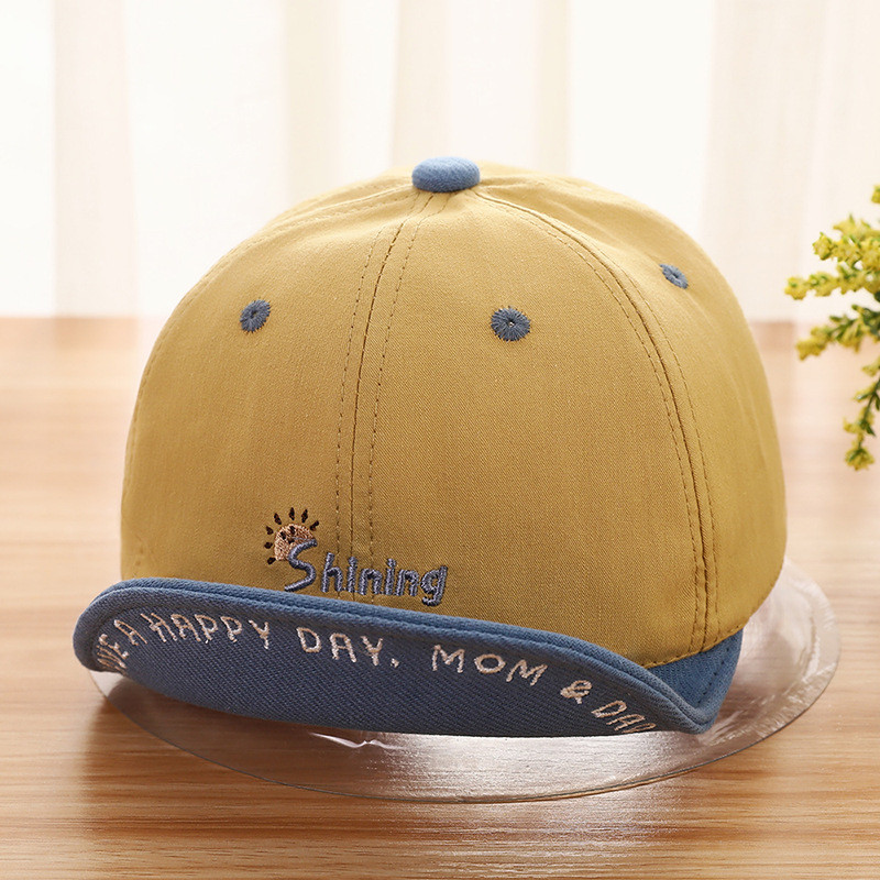 Pamučna bejzbol kapa za bebe Proljeće Ljeto Nova vremenska prognoza Sloma za vanjske prilike Šešir za sunčanje za novorođenčad, malu djecu, Kape za dojenčad za dječake i djevojčice