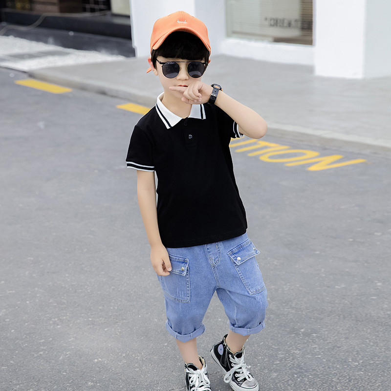 Traperice za dječake Jednobojne traperice za dječake Kratke dječje ležerne hlače za djecu Tinejdžerska dječja odjeća 6 8 10 12 14