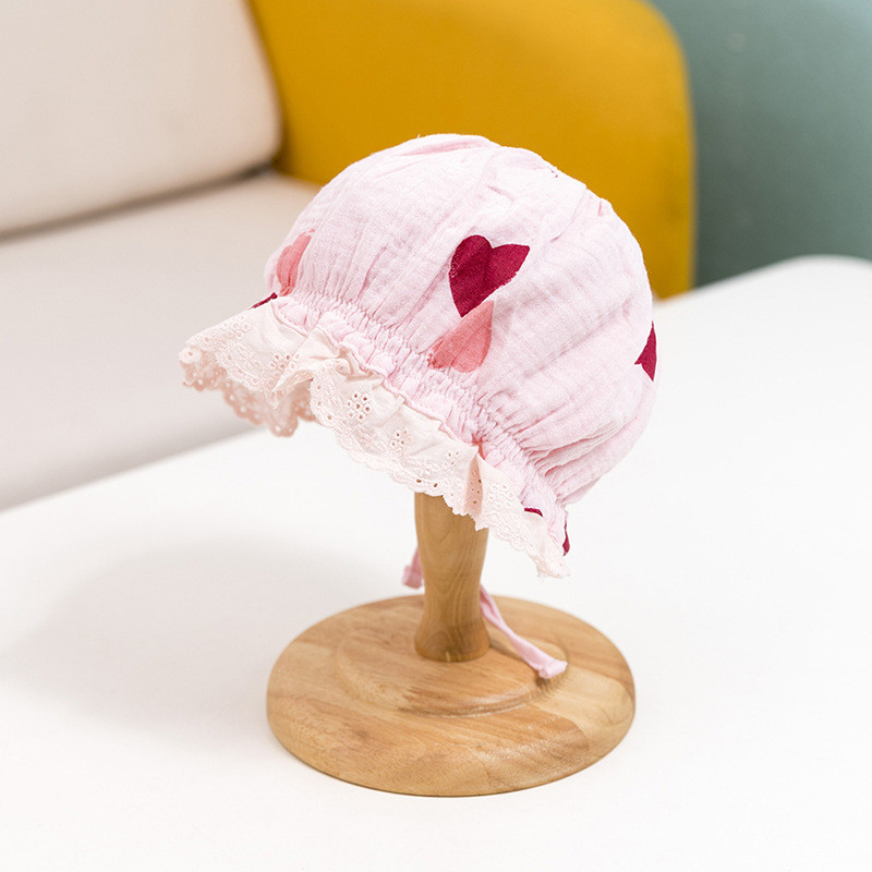Jauka mazuļu cepure jaundzimušo fotografēšanai, mīksta kokvilnas cepure āra mežģīnēm princeses pārsegu mazuļu cepures