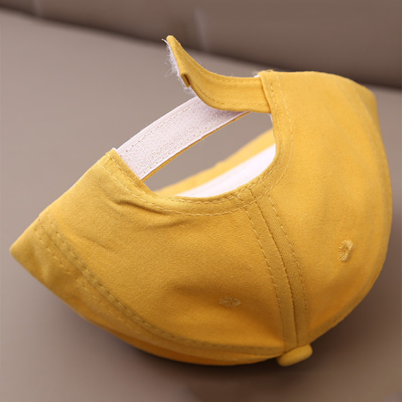 Proljeće ljeto Dječja kapa za dječake Pamučna slatka bejzbol kapa za bebe s crtanim filmovima Podesiva za vanjsku upotrebu, dječja kapa za malu djecu Kapa za plažu za dojenčad 1-2 godine