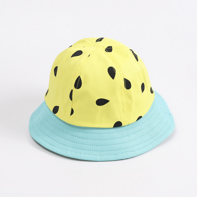Slatki šešir s kantom od lubenice, djevojčice, dječaci, ljeto, proljeće, smiješni dječji šešir, ribarski šešir za malu djecu, 2-3 godine