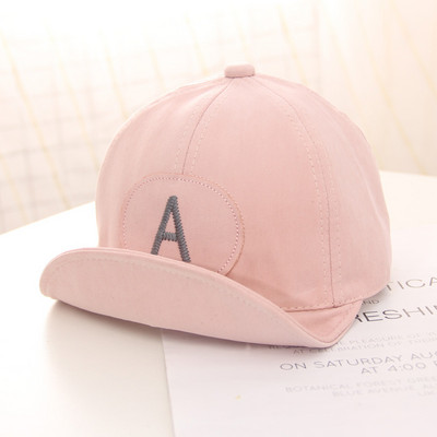 Ljetna dječja bejzbol kapa Jednobojna kapa s vezom za dječake i djevojčice Šešir od sunca Pamučna podesiva dječja kapa sa šiltom 3-24M