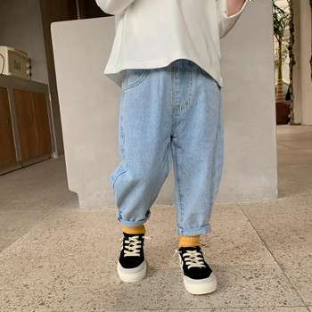 Ανοιξιάτικο φθινοπωρινό παντελόνι τζιν για αγόρια Υψηλής ποιότητας βαμβακερό παιδικό παντελόνι για εφηβικό παντελόνι Jean Harem Παιδικά άνετα φαρδιά ρούχα