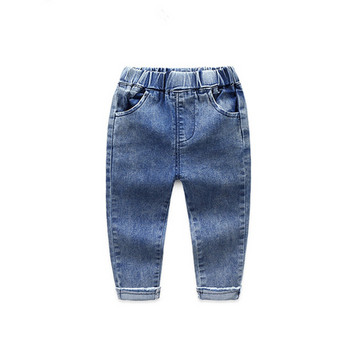 Νέο 2020 Spring Toddler Boys Jeans Παντελόνι Elastic Waist Long Denim Παντελόνι Casual Παιδικό Τζιν για 2-8 Χρόνια Παιδικά Αγόρια Ρούχα