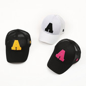 Modna bejzbolska kapa s slovom za bebe proljeće ljeto šešir za bebe prozračna kapa za sunčanje na otvorenom za plažu za djecu, dječake, djevojčice, dodaci