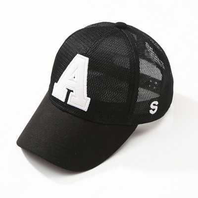 Modna bejzbolska kapa s slovom za bebe proljeće ljeto šešir za bebe prozračna kapa za sunčanje na otvorenom za plažu za djecu, dječake, djevojčice, dodaci