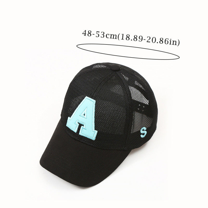 Modna bejzbolska kapa s slovom za bebe proljeće ljeto šešir za bebe prozračna kapa za sunčanje na otvorenom za plažu za djecu, dječake, djevojčice, dodaci