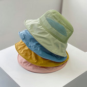 Ljetni šešir za dječake, dječji šešir za plažu, dječji mrežasti šešir za sunčanje, prozračan, UV zaštita, djevojčice, dječaci, ribarski šešir