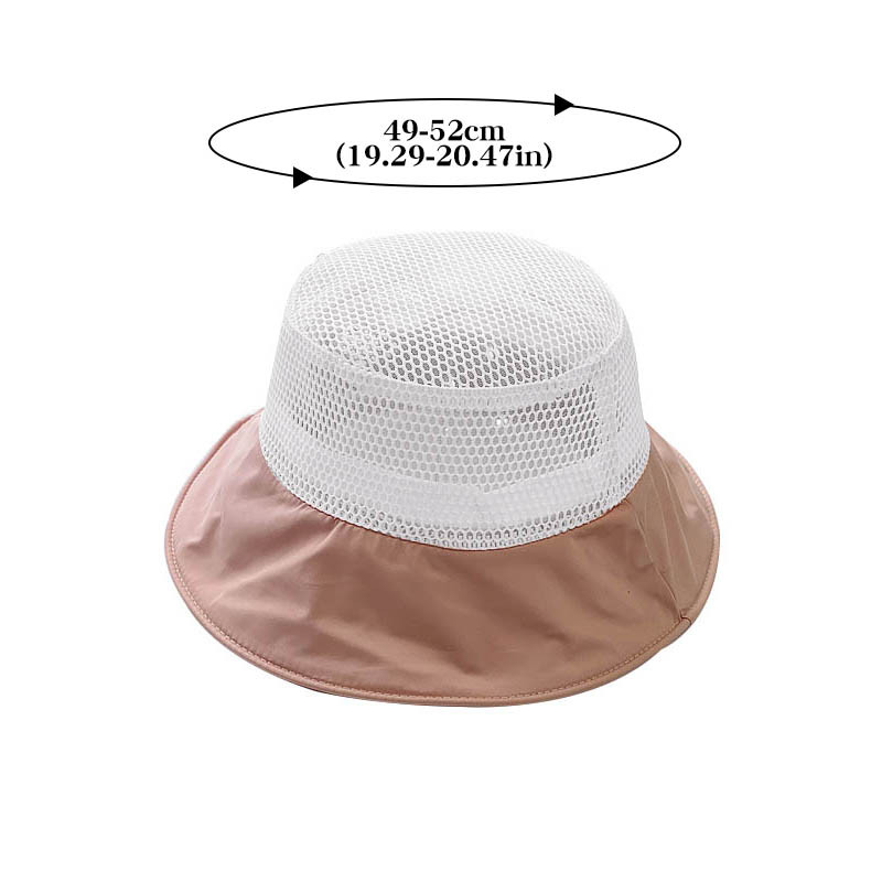 Ljetni šešir za dječake, dječji šešir za plažu, dječji mrežasti šešir za sunčanje, prozračan, UV zaštita, djevojčice, dječaci, ribarski šešir