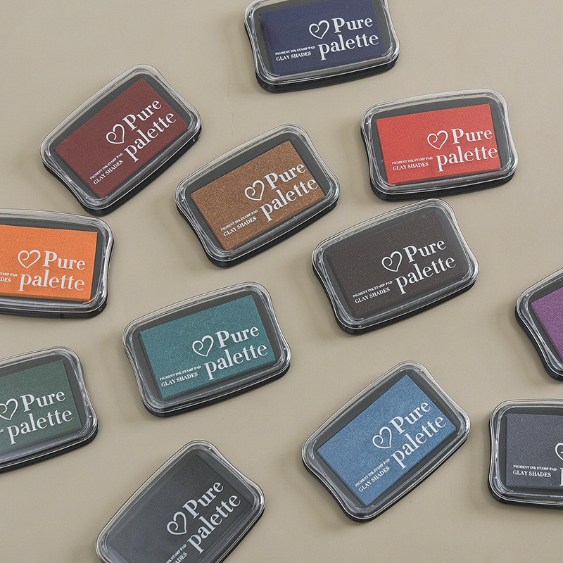 Vintage jastučić s tintom za pečate Velike veličine DIY Scrapbooking Rukotvorine Dnevnik Planer Dekoracija Gumene drvene marke Papirnati jastučići s tintom