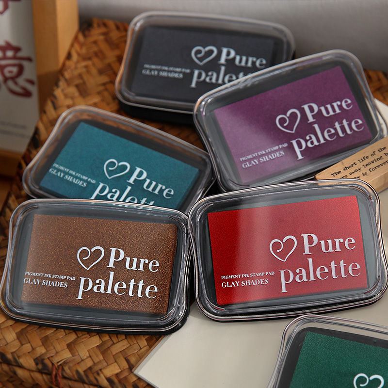 Vintage jastučić s tintom za pečate Velike veličine DIY Scrapbooking Rukotvorine Dnevnik Planer Dekoracija Gumene drvene marke Papirnati jastučići s tintom