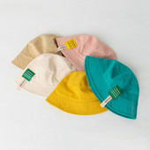 Nove ljetne dječje ribarske kape Jednobojne bebe, djevojčice, dječaci, slovni uzorak, kape za zaštitu od sunca, dječje šešire s kantom