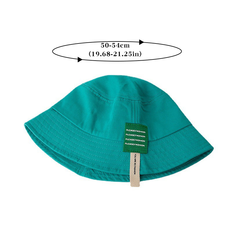 Nove ljetne dječje ribarske kape Jednobojne bebe, djevojčice, dječaci, slovni uzorak, kape za zaštitu od sunca, dječje šešire s kantom