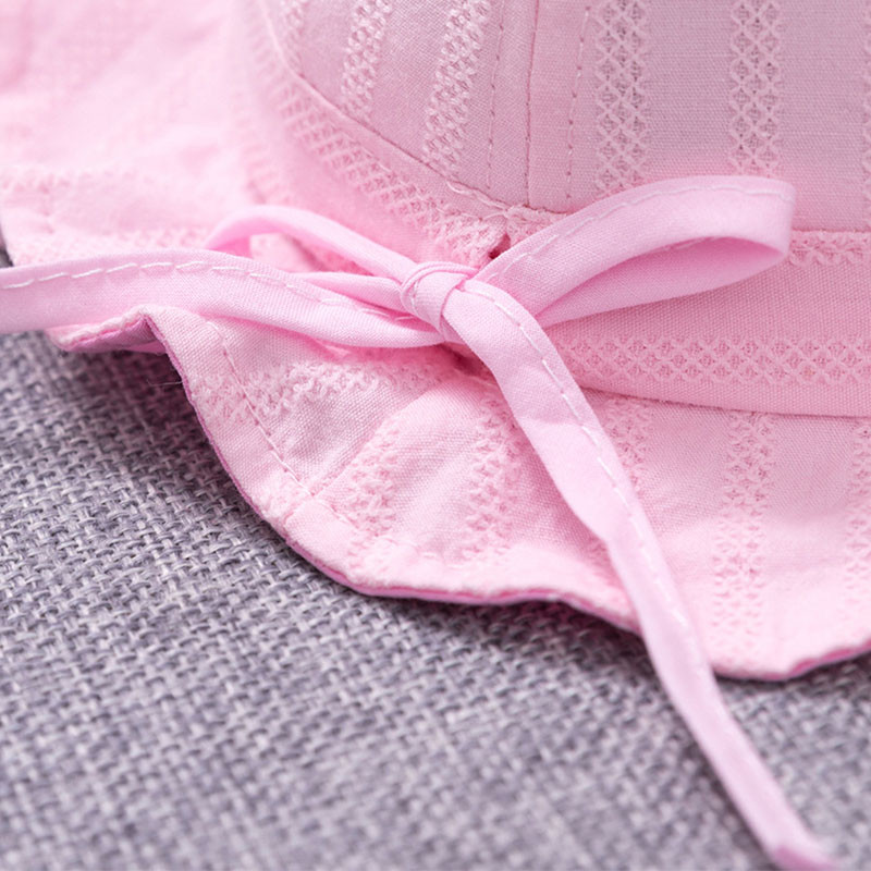 Pălărie drăguță cu ureche de iepuraș pentru bebeluș cu fundă, prințesă, fetițe, pălării de soare, nou-născut, bumbac, vară, în aer liber, pălărie de pescar pentru sugari, șapcă pentru bebeluși