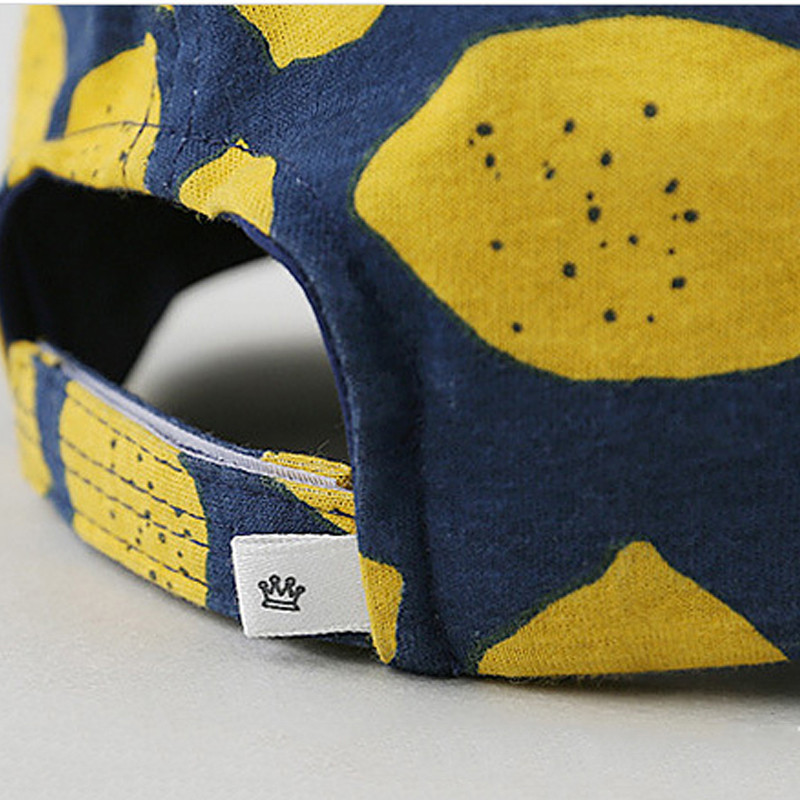 Miela citrininė beisbolo kepurė Minkšta medvilnė pavasario vasara kūdikių kepurė vaikams paplūdimio lauko kepurė nuo saulės 1–3 m.