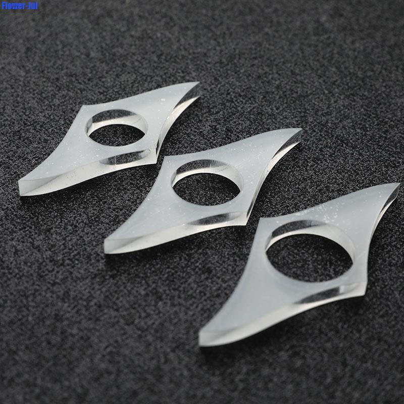 1 vnt. daugiafunkcis akrilo nykščio knygos pagalbinis knygos puslapių laikiklis.