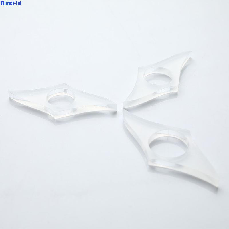 1 vnt. daugiafunkcis akrilo nykščio knygos pagalbinis knygos puslapių laikiklis.