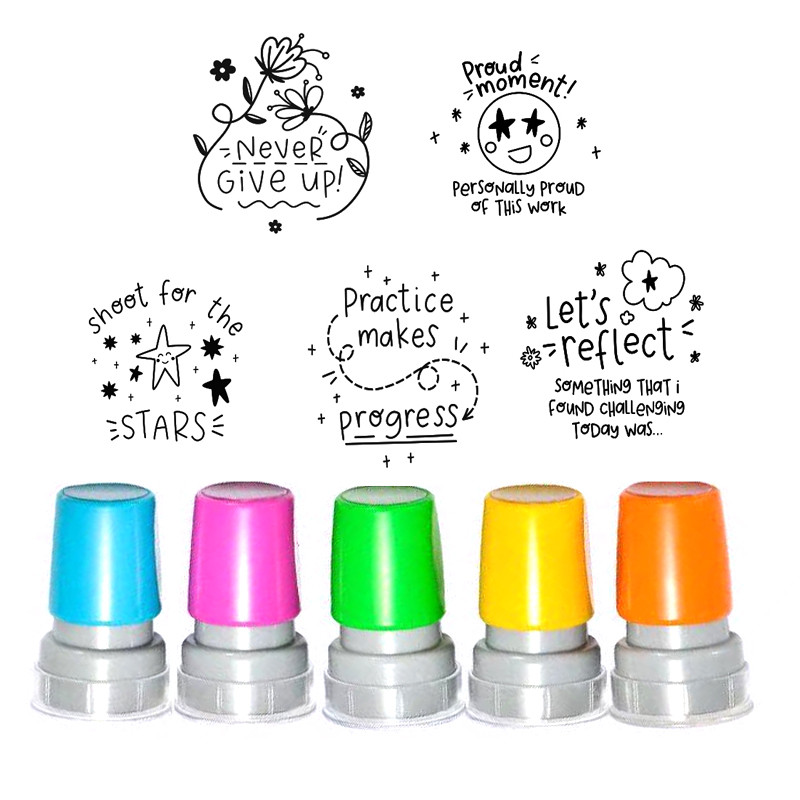 1 gabalas Vaikai skatina antspaudą Mokytojo mokymo priemonės Mokinių darželis Motyvacija Dovana Pagyrimas Atlygio pašto ženklai Savarankiškas rašalas