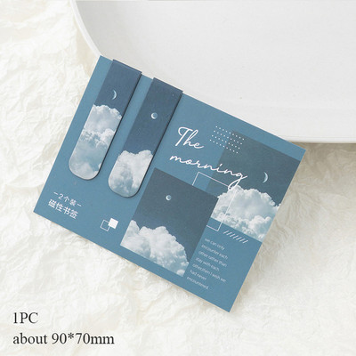 YUSHEN 2 tk/komplekt Magnetjärjehoidjad Kirjatarbed Papeleria Raamatumärgid Aksessuaarid Koolitarbed Kingitus