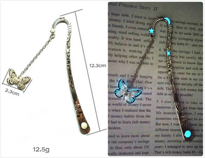 Originaalsus Retro armsad loomad Draakon öökull liblikas lillede kujundus metallist järjehoidja raamatutele kooliõpilastele vanaaegsed järjehoidjad