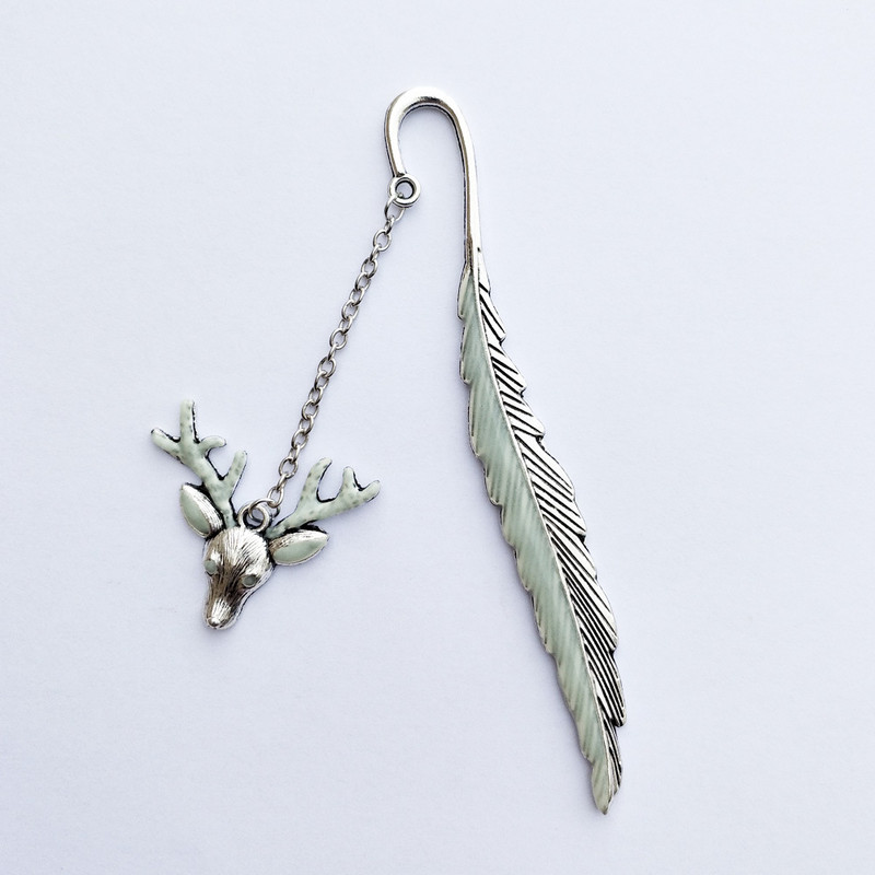 Originaalsus Retro armsad loomad Draakon öökull liblikas lillede kujundus metallist järjehoidja raamatutele kooliõpilastele vanaaegsed järjehoidjad